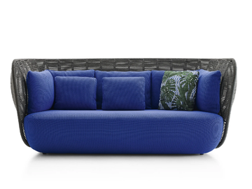 BAY - Garden sofa by B&B Italia Outdoor - view 2